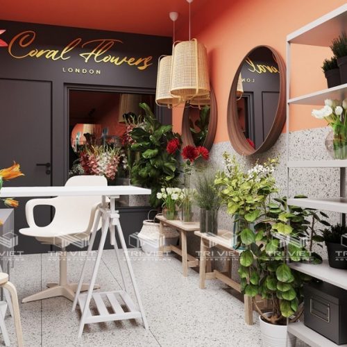 Thiết Kế Thi Công Shop Phường Phú Thọ Hòa Đẹp Hiện Đại