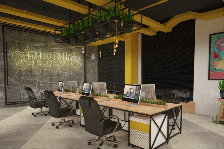 thiết kế văn phòng làm việc đẹp