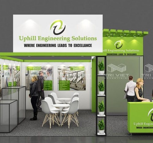 Thiết Kế Booth Triển Lãm Thu Hút, Tạo Dấu Ấn Thương Hiệu