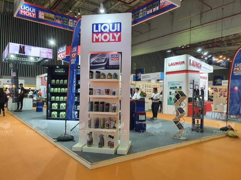 dựng gian hàng triển lãm kinh doanh