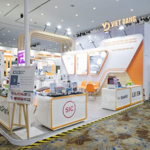 Thiết Kế Thi Công Gian Hàng Triển Lãm Tháng 02/2026 Mẫu Mới