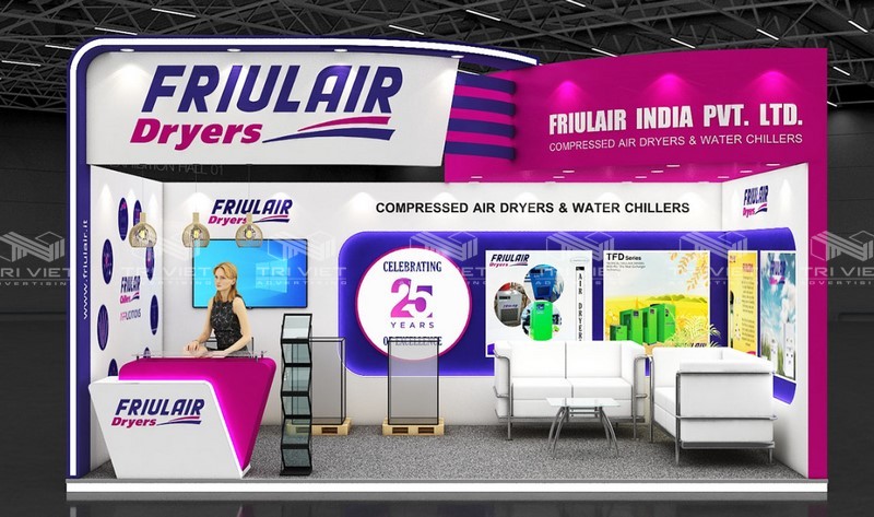 ở đâu dựng gian hàng triển lãm