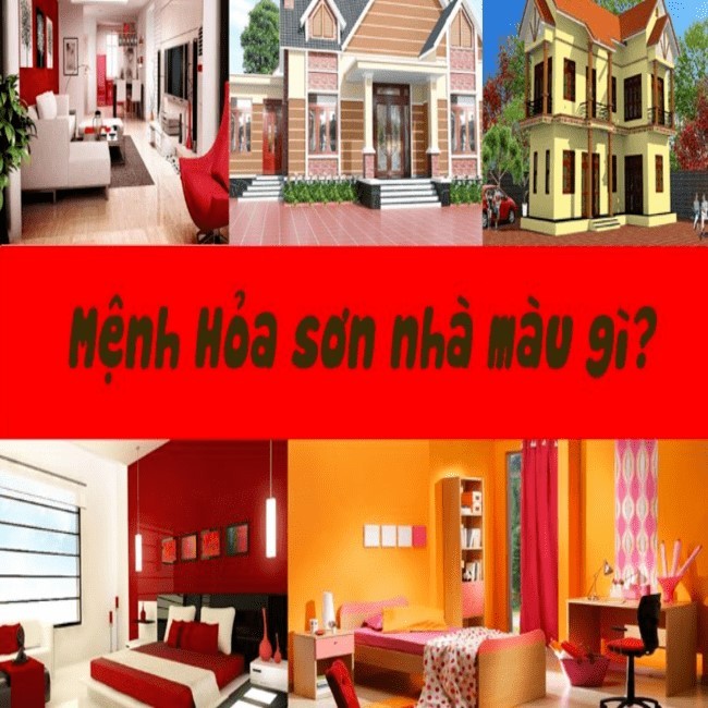 mau nha hop menh hoa