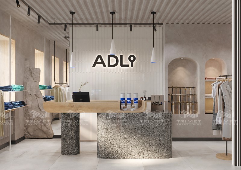 thi cong cua hang thoi trang