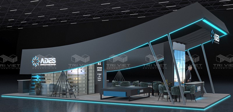 thi cong showroom dep