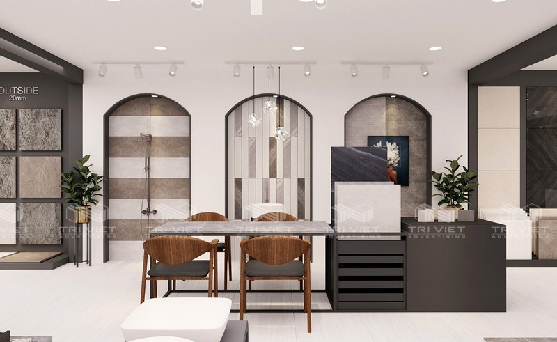 công ty thiết kế cửa hàng