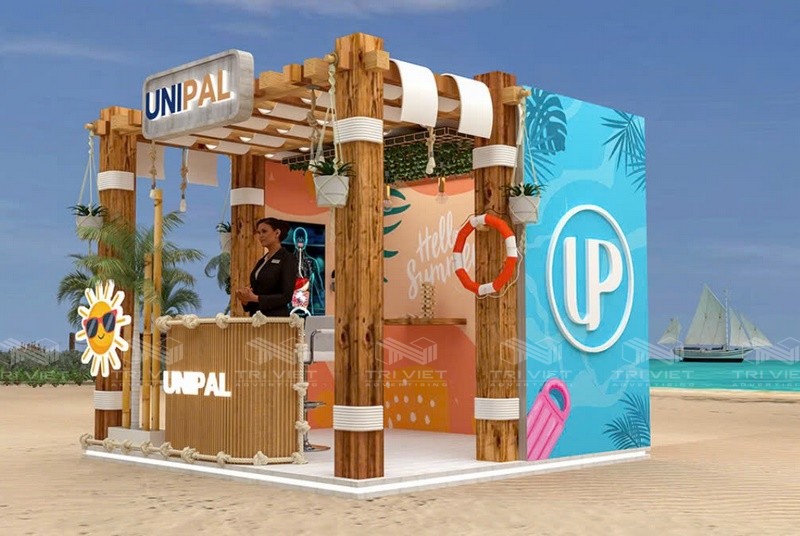 chi phí thiết kế gian hàng hội chợ