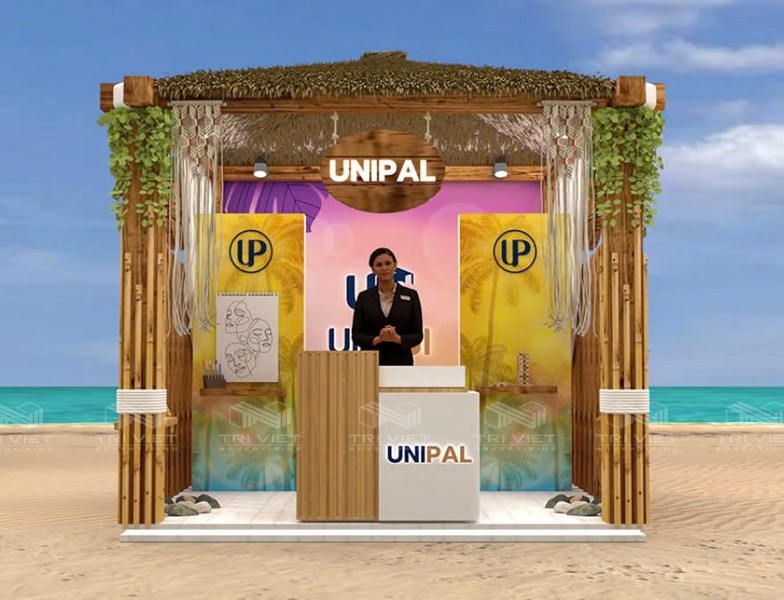 thi công trọn gói gian hàng hội chợ