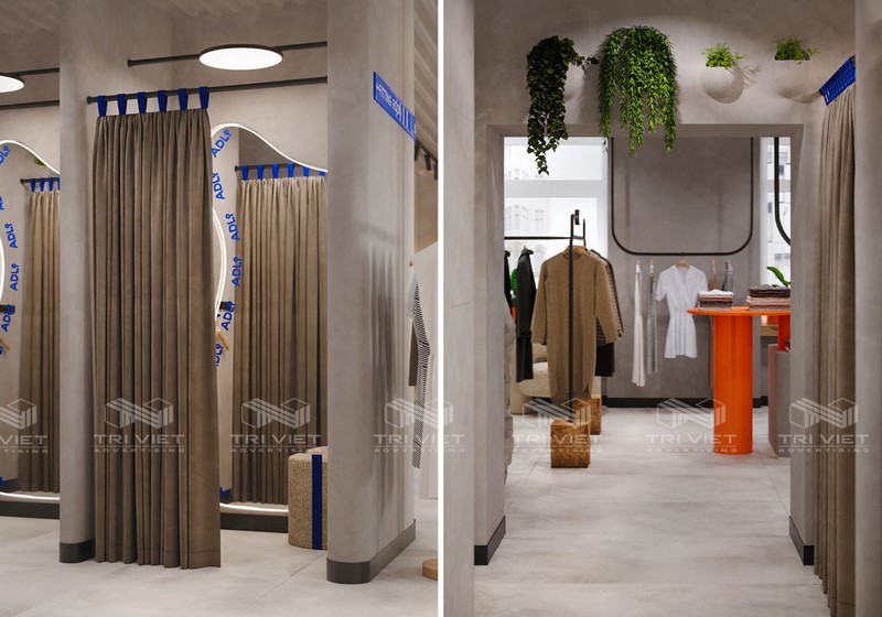 thi công cửa hàng