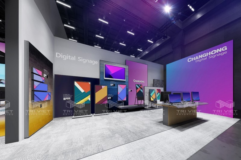 trang tri showroom tai quan 3