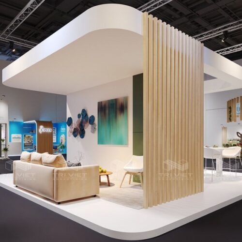 Thi Công Gian Hàng Hội Chợ Phường Bình Tân Trọn Gói Giá Rẻ