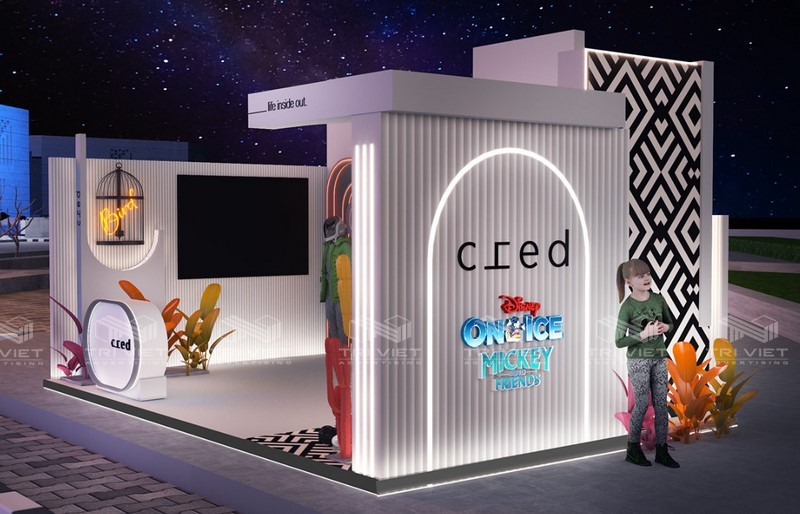 dựng gian hàng triển lãm sản phẩm