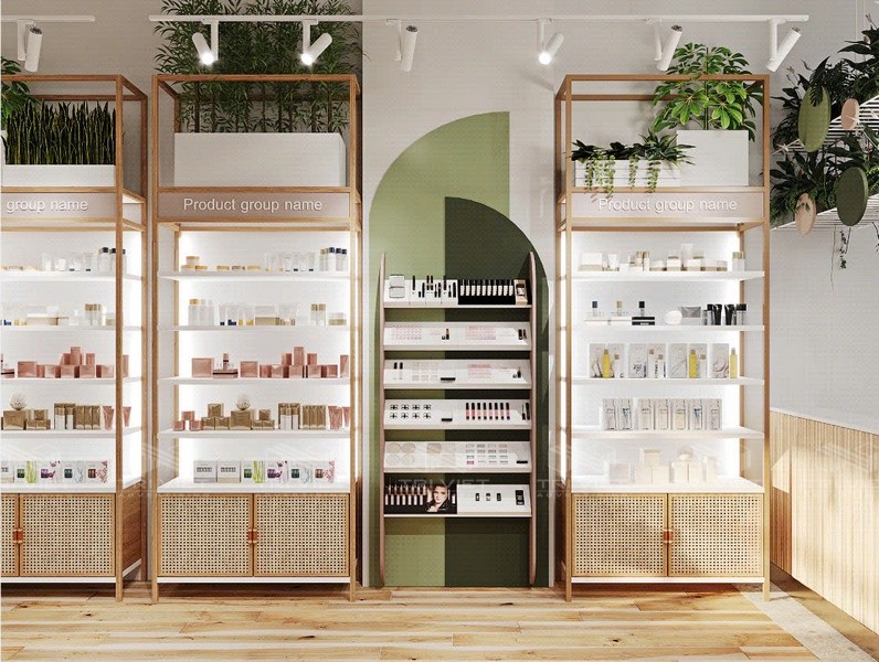 xây dựng nội thất showroom sang trọng