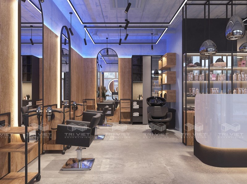 thiết kế thi công cửa hàng