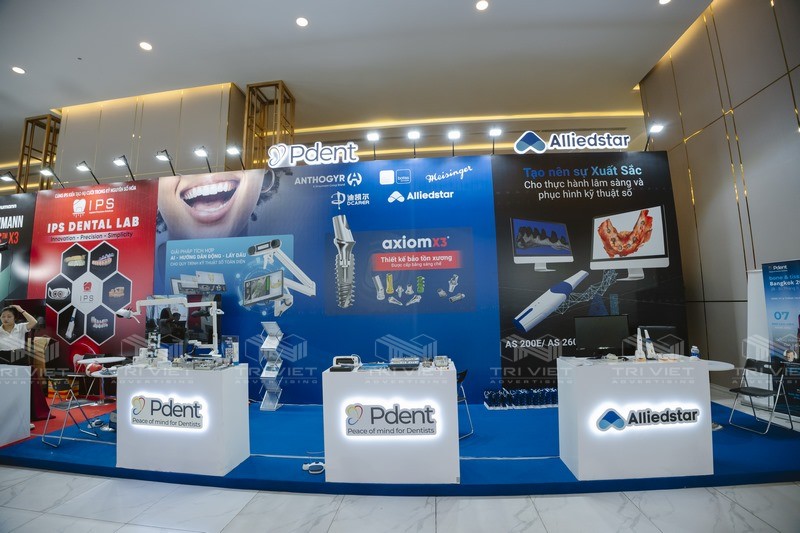 thi công gian hàng hội chợ chất lượng cao