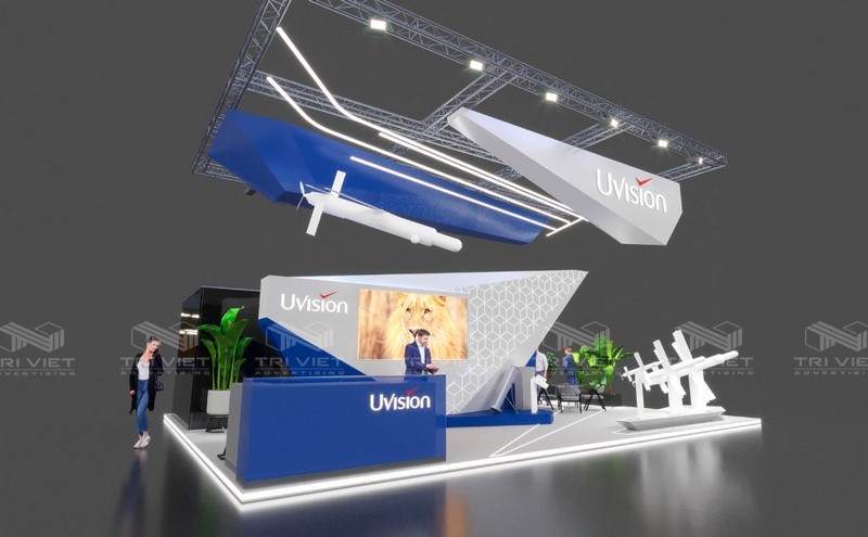 thiết kế booth triển lãm