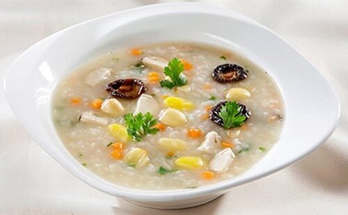 Thưởng Thức Cháo Nấm Chay Ngon Như Nhà Hàng
