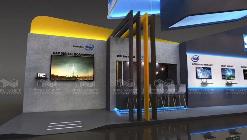 nơi nào thiết kế triển lãm đẹp