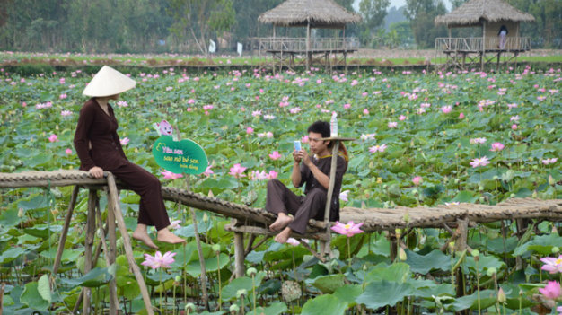 diem du lich dong thap 2026