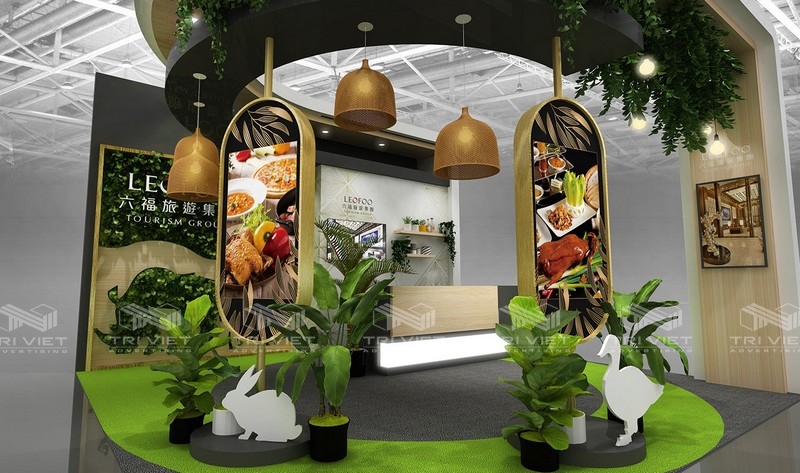 dịch vụ trang trí gian hàng chuyên nghiệp