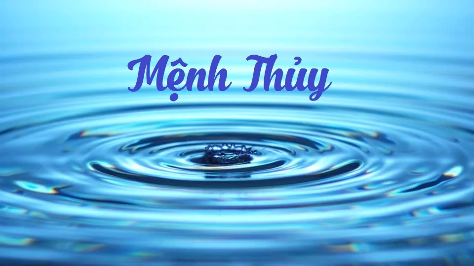 menh thuy hop mau gi