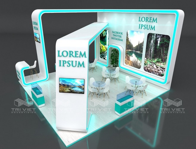 bí quyết dựng gian hàng hội chợ thành công