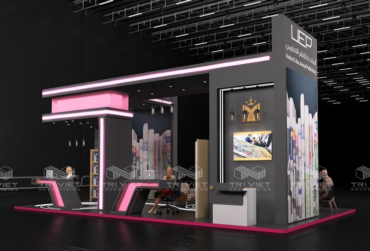 cách dựng gian hàng hội chợ hiệu quả