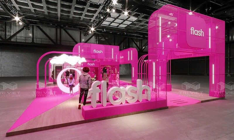 mẫu thiết kế triển lãm đẹp