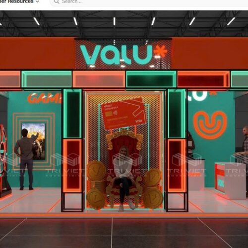 Gian Hàng Sự Kiện Triển Lãm Ấn Tượng Thu Hút Mọi Ánh Nhìn