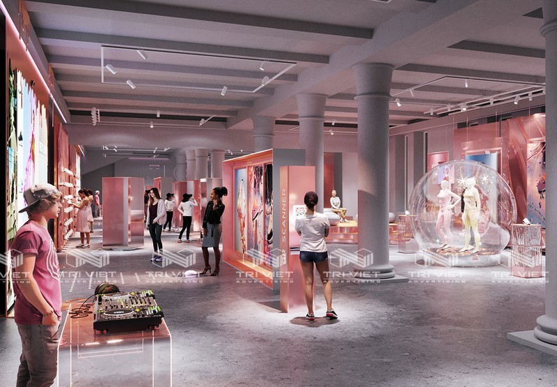 thiết kế thi công showroom giá rẻ