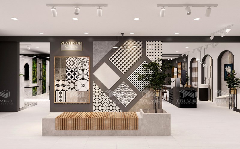 thiet ke noi that showroom