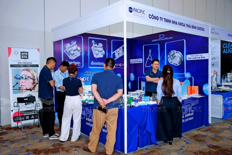 thi công gian hàng hội chợ theo yêu cầu