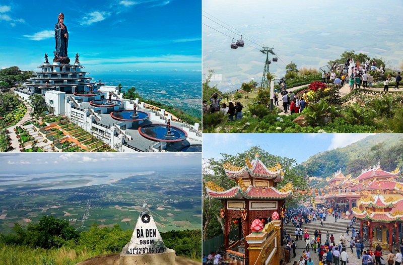 du lich nui ba den tay ninh