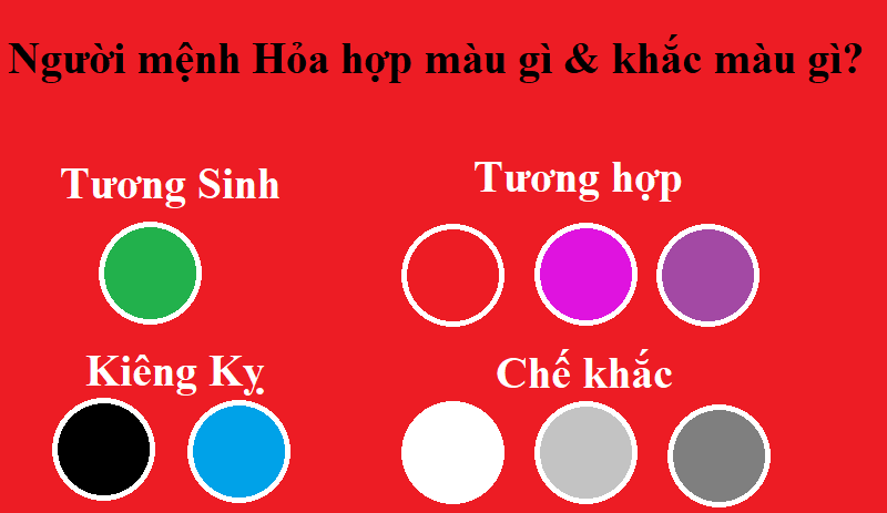 mau menh hoa