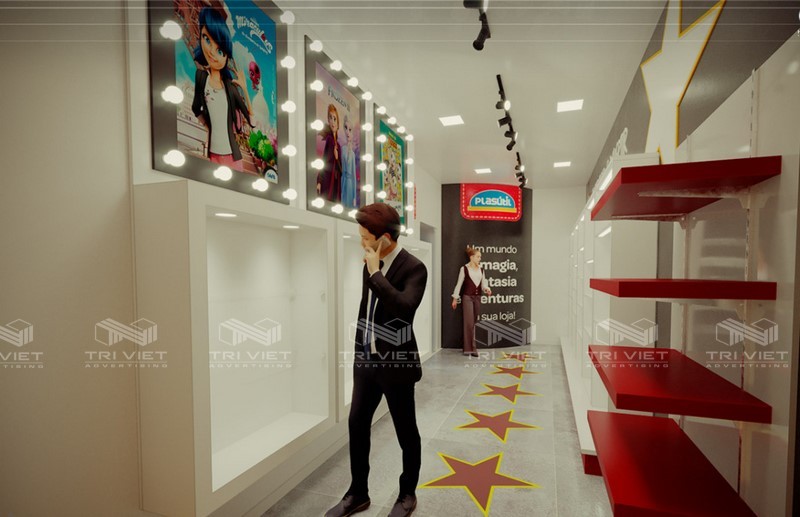 thi công showroom uy tín tại TPHCM