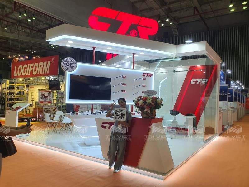 thiết kế booth triển lãm