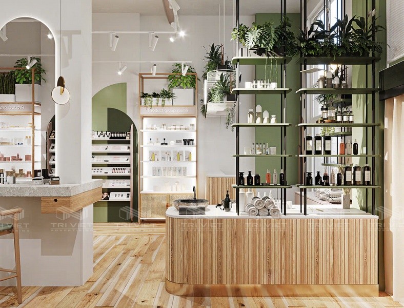 o dau thi cong noi that shop