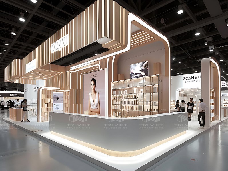 thiet ke thi cong showroom dep