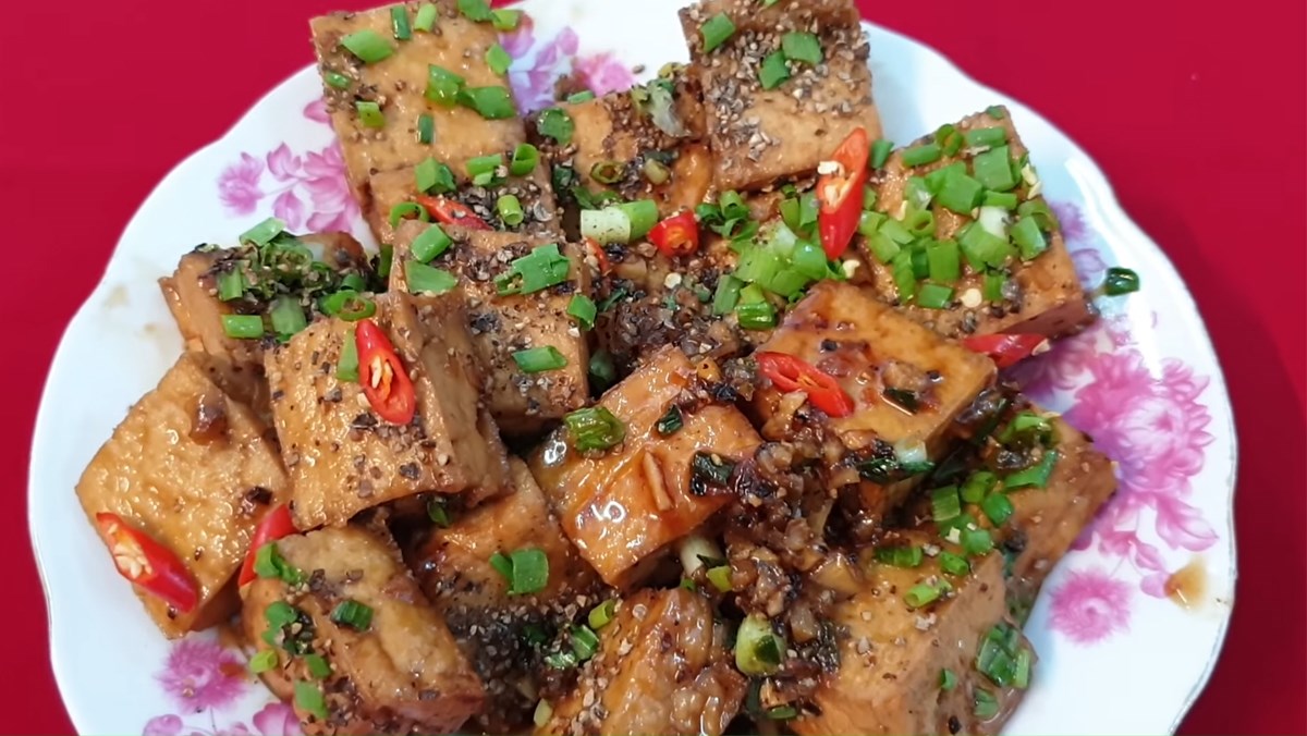 dau hu kho tieu chay