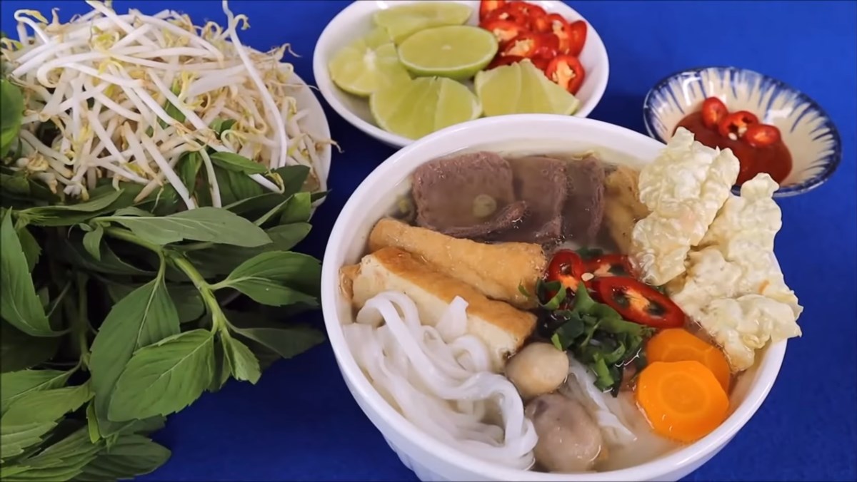 nau pho chay ngon tai nha