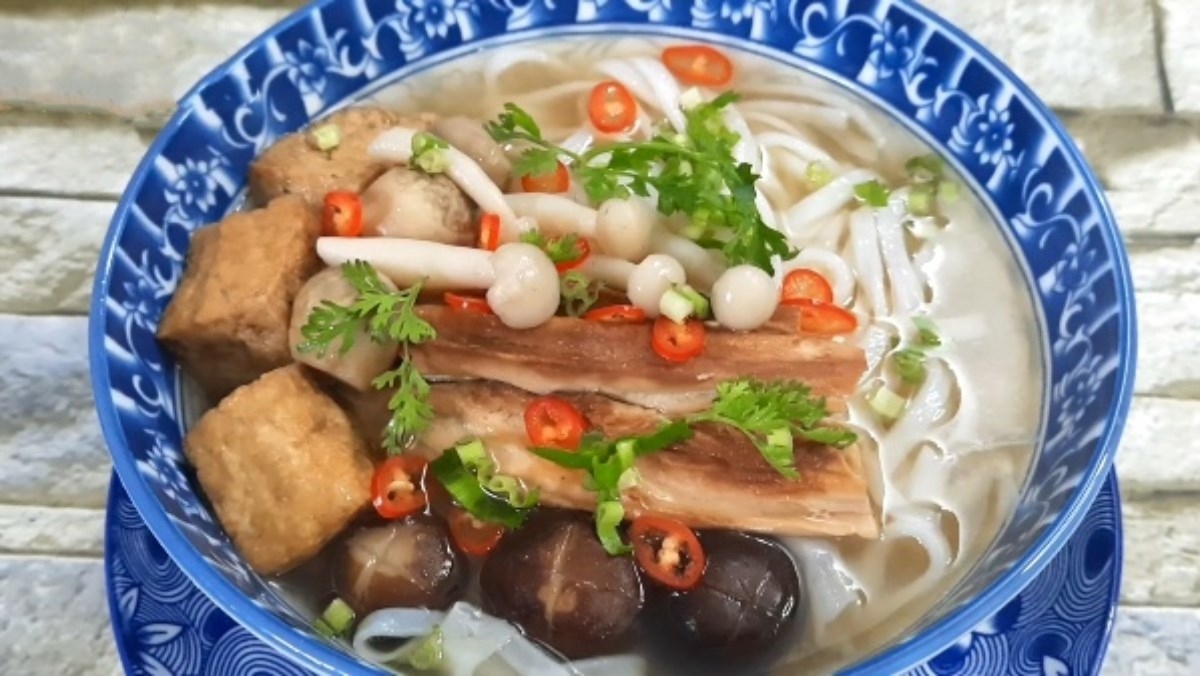 pho chay tai nha