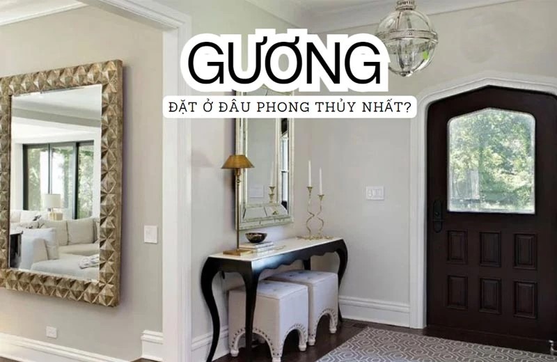 vi tri dat guong tot nhat